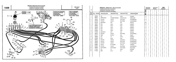 Manitou Telehandler MVT 1130L to MVT 1330SL Parts Catalog 547270 1