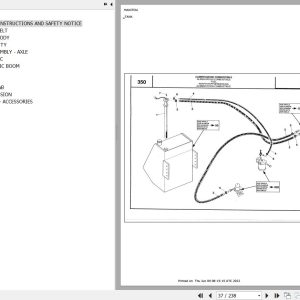 Manitou Telehandler MVT 628 TURBO USA Parts Catalog 648009