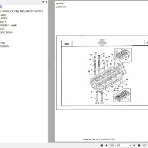 Manitou Telehandler MVT 950 L TURBO SERIE M MOT 1004 40T Parts Catalog 648155