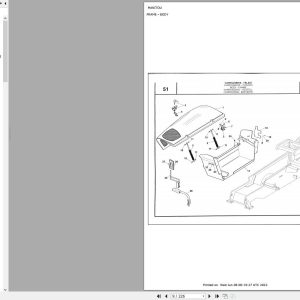 Manitou Telehandler MVT7140 MVT10100 Parts Catalog 648085