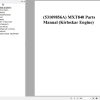 Manitou Telehandler MXT840 Kirloskar Engine Parts Manual 53109856A