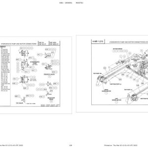 Manitou Telehandler TMP25 HT Parts Catalog 800806