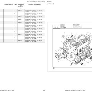 Manitou Telehandler TMT 317 SI RL Parts Catalog 547633
