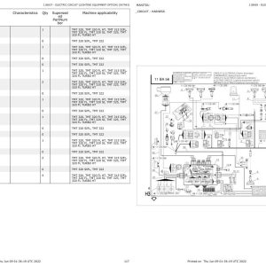 Manitou Telehandler TMT 320 SI Parts Catalog 547043