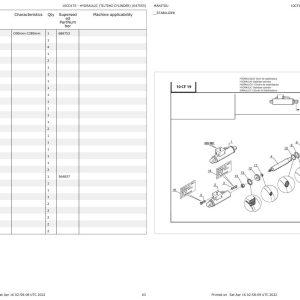 Manitou Telehandler TMT 55 HT 55 XT T4 S1 Parts Catalog 647555