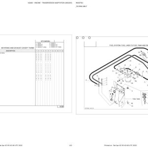 Manitou Telehandler TMT 55 XT TURBO Parts Catalog 806265