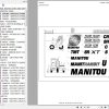 Manitou Telehandler TMT25 20SRXTS1E2 Parts Catalog 547888 1