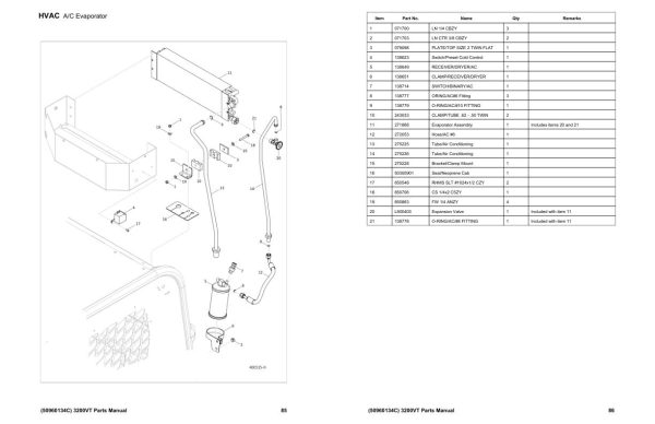 Manitou Track Loader 3200VT Parts Manual 50960134C 1