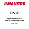 Mannitou Warehousing EP20P Spare Parts Manual EN FR