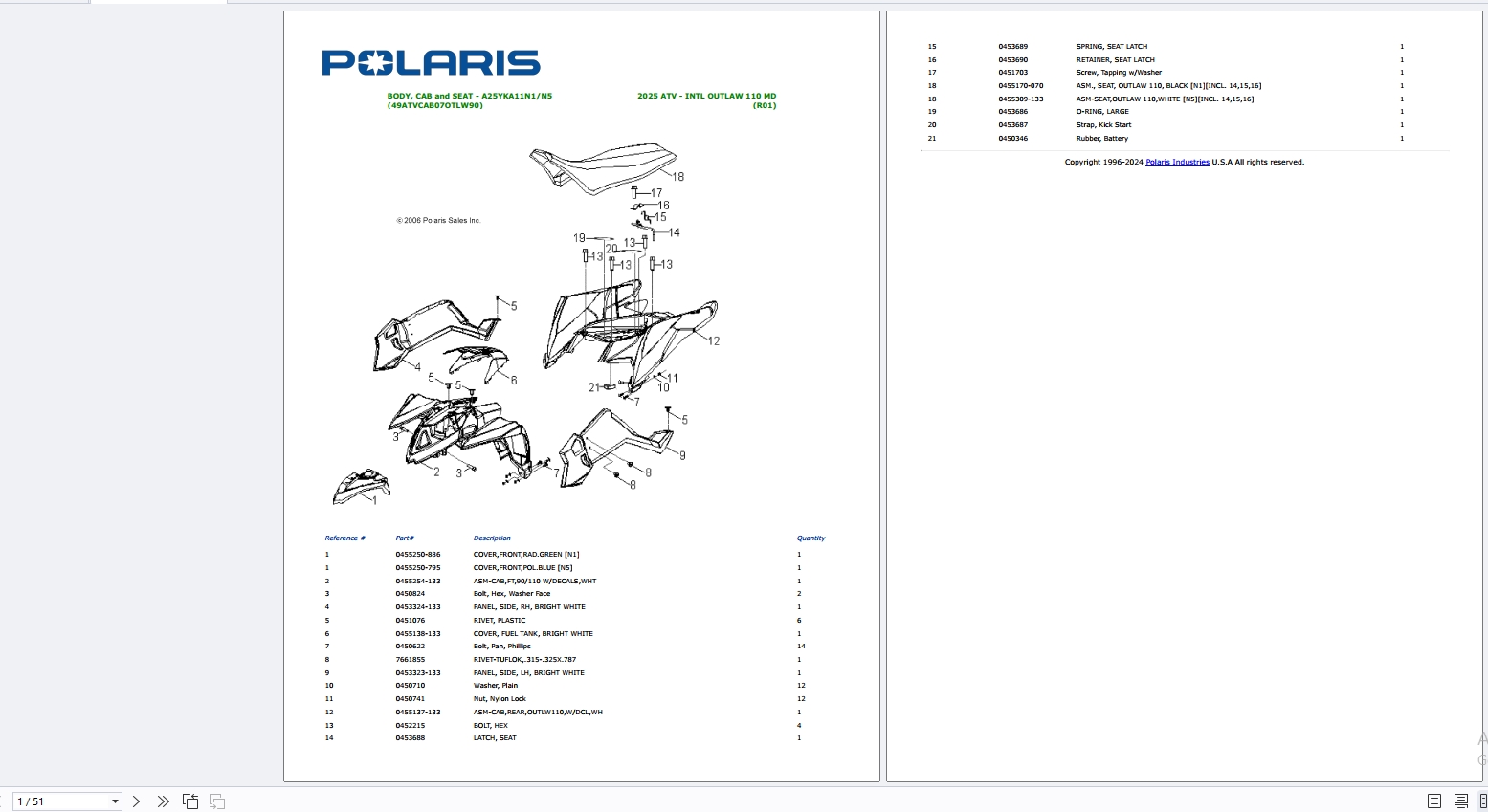 POLARIS SERVICE MANUAL PDF visual data 5