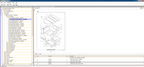 Tigercat EPC 11.2024 Spare Parts Catalog Service Operator Manuals VMWARE 1