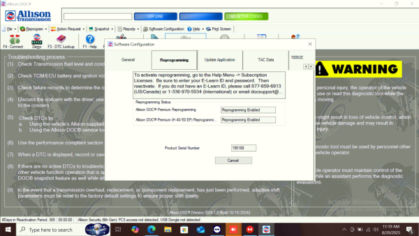 Allison DOC 2024 v1 GEN5 file 2024.11 Remote Installation 4