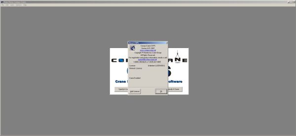 Grove Compu Crane CSPS V4.01.2047 Data Version 1.00 Program 3