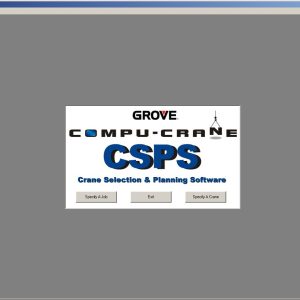 Grove Compu Crane CSPS V4.01.2047 Data Version 1.00 Program 4