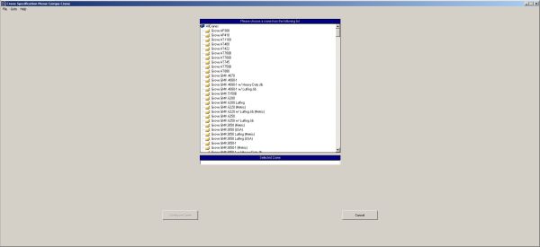 Grove Compu Crane CSPS V4.01.2047 Data Version 1.00 Program 5