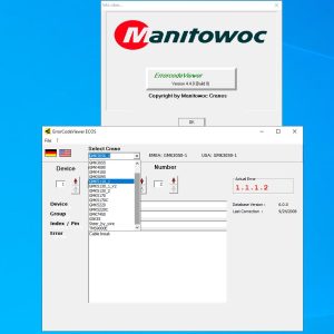 Grove Crane Error Code Viewer Collection 6