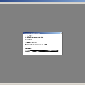 Grove Crane GMK3050 1 Version 5.7.7 Standard Service Program