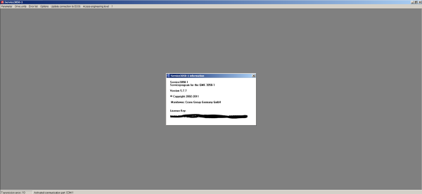 Grove Crane GMK3050 1 Version 5.7.7 Standard Service Program