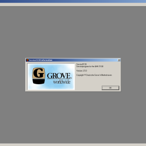Grove Crane GMK5130 Version 2.5.0 Customer Service Program