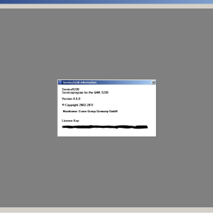 Grove Crane GMK5220 Version 4.6.0 Standard Service Program
