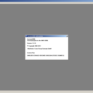 Grove Crane GMK6300L Version 1.5.15 Standard Service Program