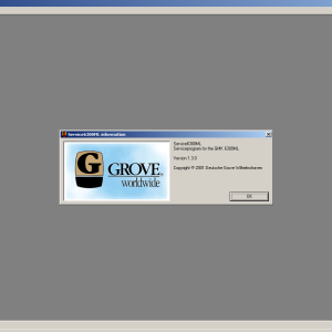 Grove Crane GMK6300ML Version 1.3.0 Customer Service Program
