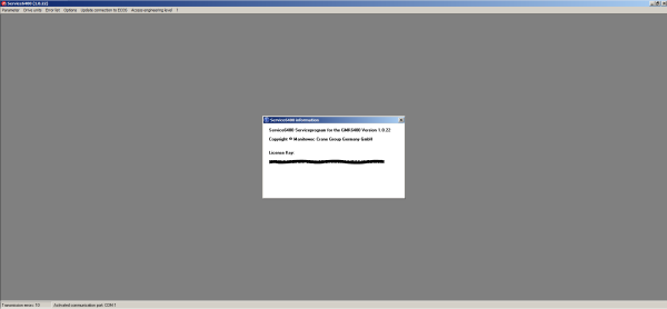 Grove Crane GMK6400 Version 1.0.22 Standard Service Program
