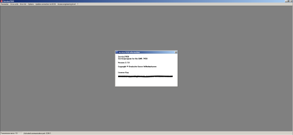 Grove Crane GMK7450 Version 3.7.0 Standard Service Program