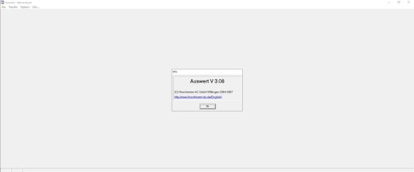 Grove Crane Hirschmann Data Analyser V3.08 Program 1