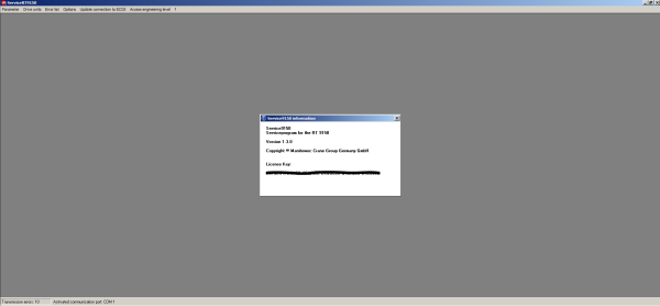 Grove Crane RT9150E Version 1.3.0 Standard Service Program