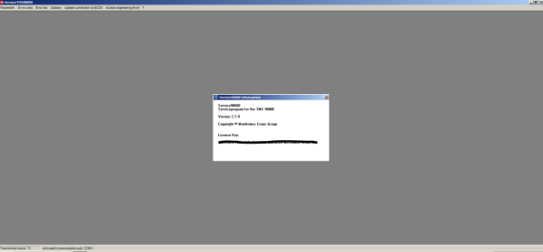 Grove Crane TMS9000E Version 2.7.0 Standard Service Program 1