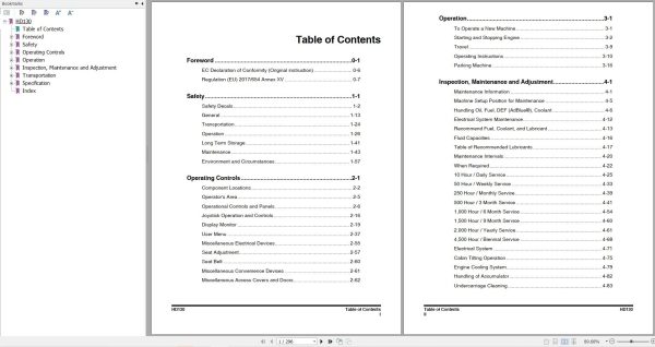 Hyundai Dozer HD130 Operation Manual