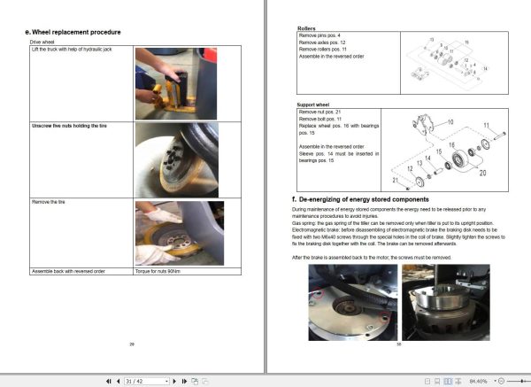 Hyundai Electric Pallet Truck 16EP X 20EP X 25EP X Operator Manual 2