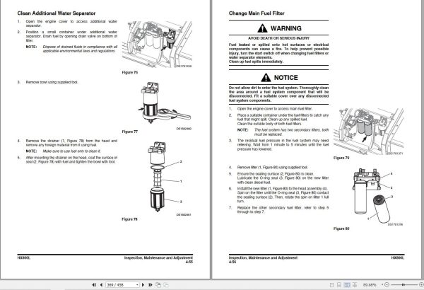 Hyundai Excavator HX800L Operation Manual 1