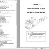 Hyundai Low Lift Order Picker 20EPR X 25EPR X Service Manual