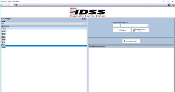 Isuzu E IDSS Engine Industrial 12.2024 Diagnostic Service System 3