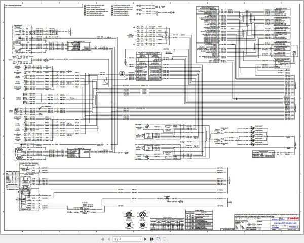 Link Belt Crane 175AT Electrical and Hydraulic Diagrams