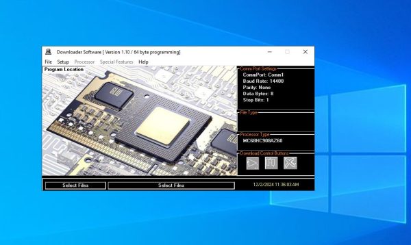 Manitowoc Grove Downloader 1.10 64 Byte Programing 1