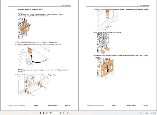 Mitsubishi Forklift MCFA 06.2024 Diagrams and Operation Service Manual 3