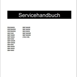 Mitsubishi Forklift MCFE 04.2024 Diagrams and Operation Service Manual 2