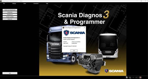 Scania SDP3 2.63.2.11.0 Diagnos Programmer 3 2024 1