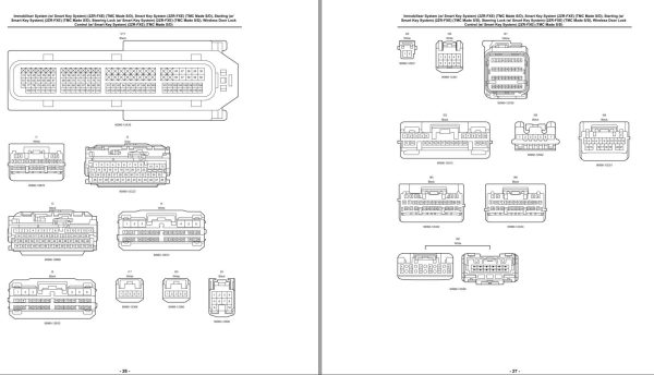 Toyota Corolla 2022 Sedan HatchBack Electrical Wiring Diagrams 3