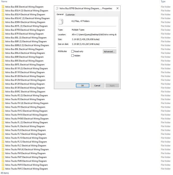 Volvo Bus Trucks Wiring Diagrams PDF Collection 1