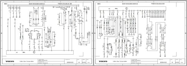 Volvo Bus Trucks Wiring Diagrams PDF Collection 5