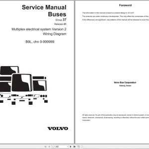 Volvo Trucks and Bus 1.35GB PDF Electrical Wiring Diagrams 2