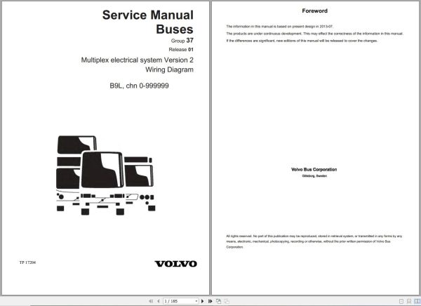 Volvo Trucks and Bus 1.35GB PDF Electrical Wiring Diagrams 2