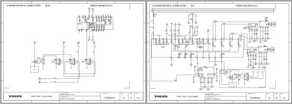 Volvo Trucks and Bus 1.35GB PDF Electrical Wiring Diagrams 3