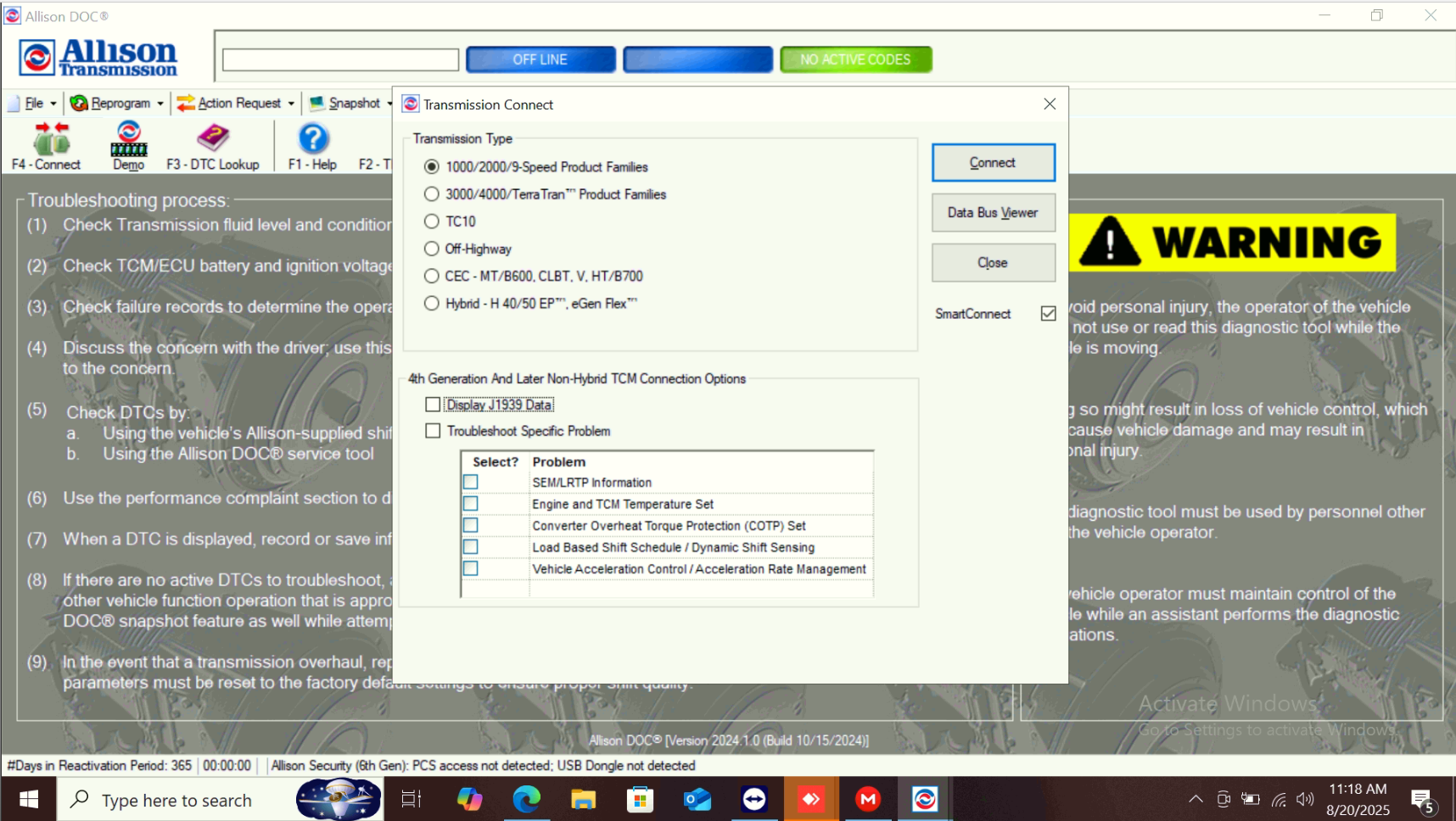 Allison DOC 2024 v1 GEN5 file 2024.11 Remote Installation 2
