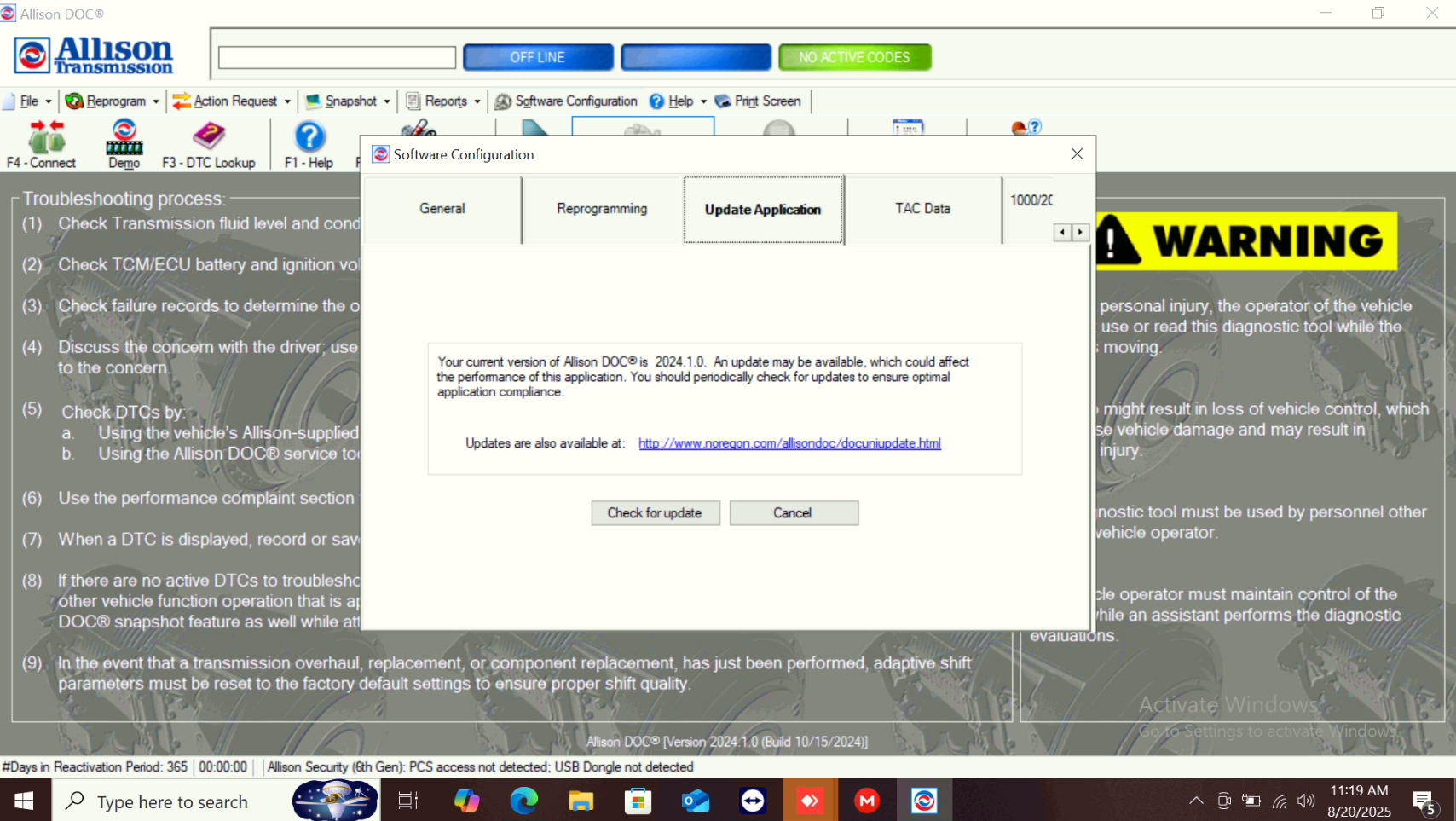 Allison DOC 2024 v1 GEN5 file 2024.11 Remote Installation 3