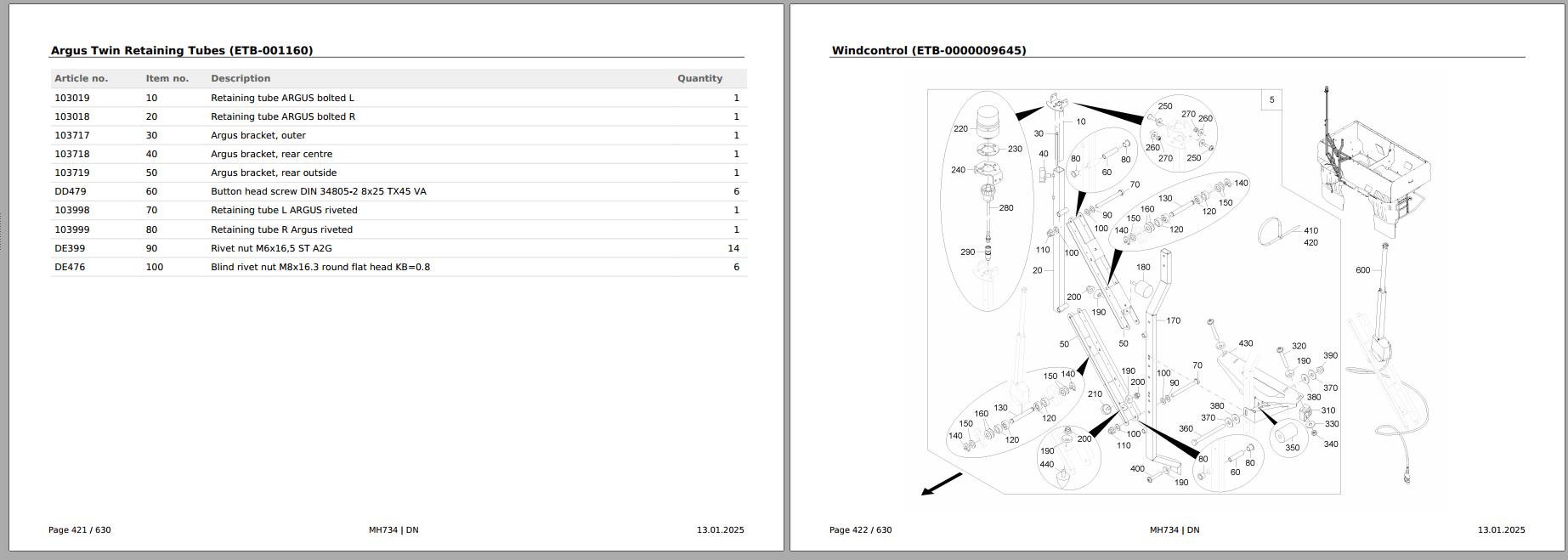 Amazone Agricultural Groundcare PDF 2025 Spare Parts Catalog